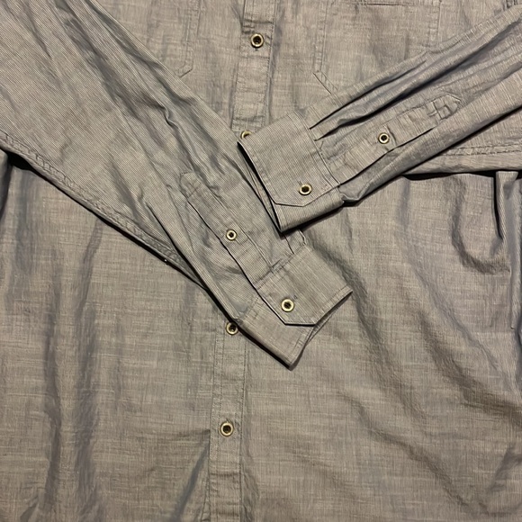 ROUNDTREE & Yorke Casual Long‎ Sleeve Button Down Mens Shirt - Picture 3 of 8